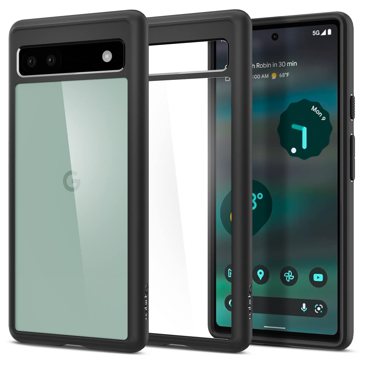 Spigen Ultra Hybrid Back Cover Case Compatible with Google Pixel 6a
