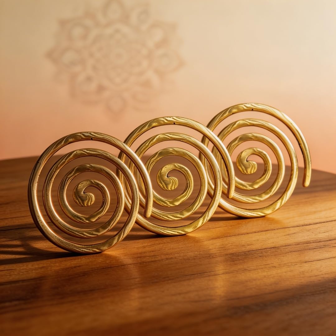 Plus Value Brass Helix Vastu Remedies for North-West Missing Corner & Cuts, Kitchen, Main Door/Entrance, Toilet Vaastu Dosh/Defect Nivaran (3pcs)-image-46