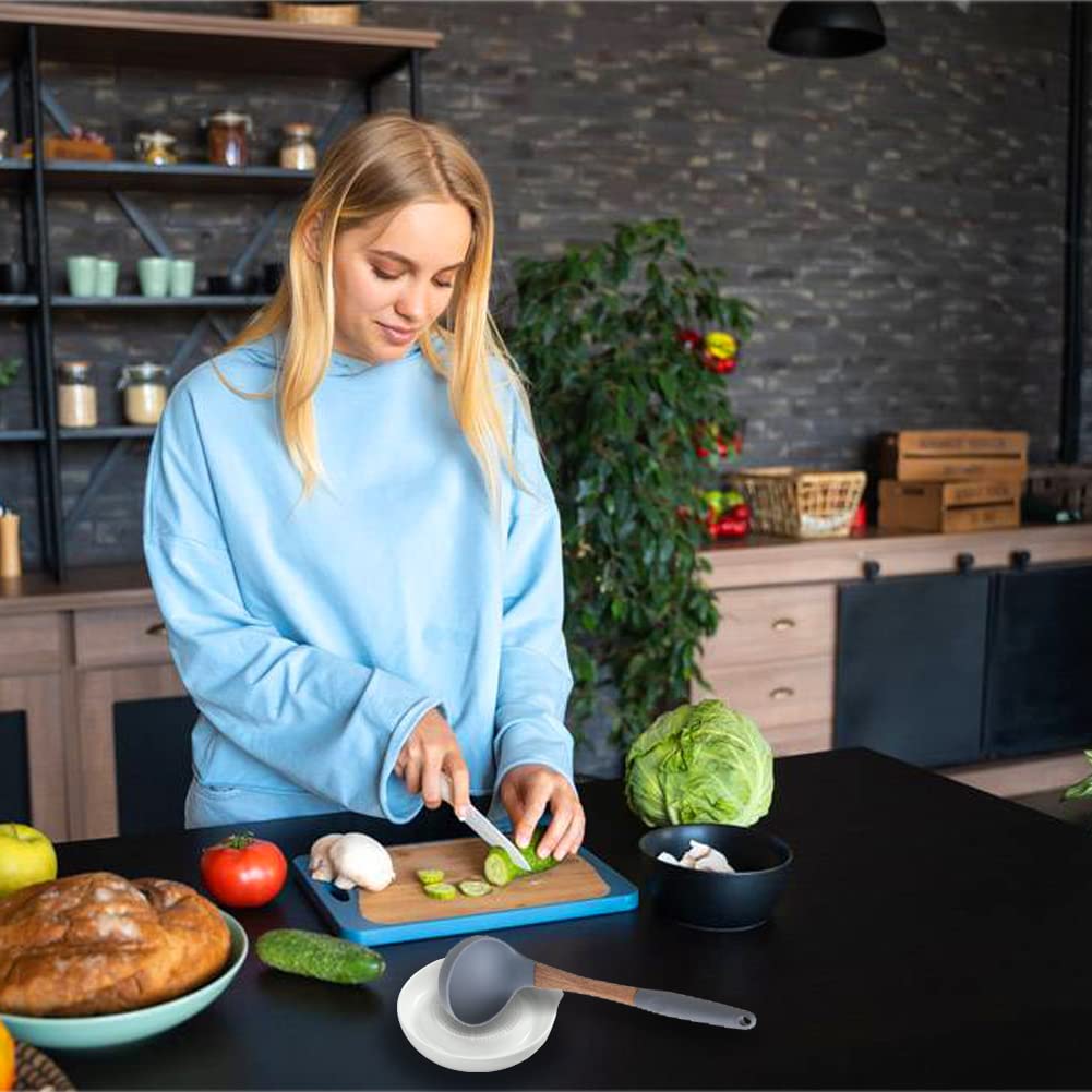 Rallador de cerámica para jengibre, ajo, cebolla, queso, limón, chocolate, verduras y frutas para cocina, juego de 2, color blanco 4