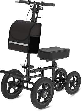 Knee Scooter, Foldable All Terrain Knee Walker for Adults