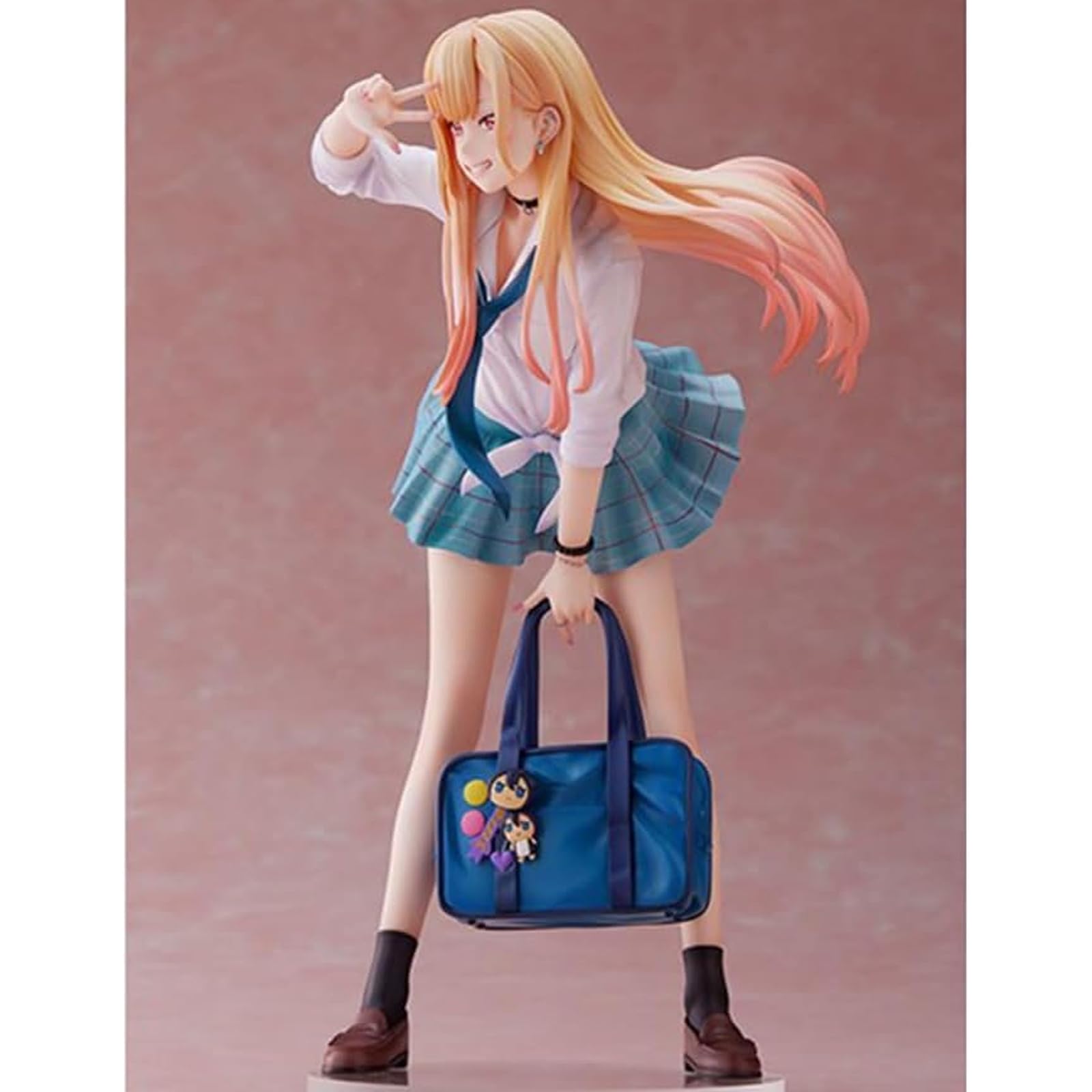 REOZIGN My Dress-Up Darling Kitagawa Marin PVC Action Personnages Statue Jouet 23 cm / 9 Pouces Marin Bureau Décorateurs Collection Figurine Poupée Jouets Figure