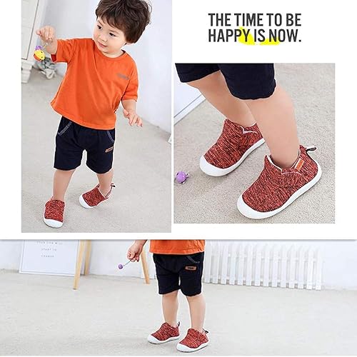 Miniatura 5 de OAISNIT Zapatos deportivos antideslizantes para bebés, niños y niñas, ligeros, suaves, para caminar y correr