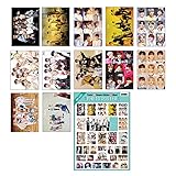 poster kpop por mayor Póster de K-POP IDOLS 2020. Juego de 12 pósteres de K-POP Idol Group 2020 + 1 pegatina (tamaño A3) (STRAYKIDS)