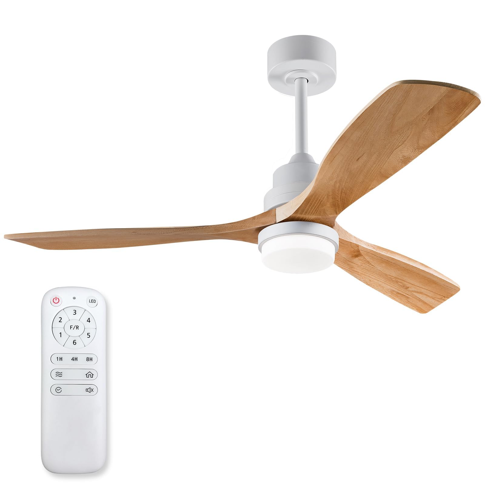 BOOMJOY Ceiling Fans with Lights and Remote Control