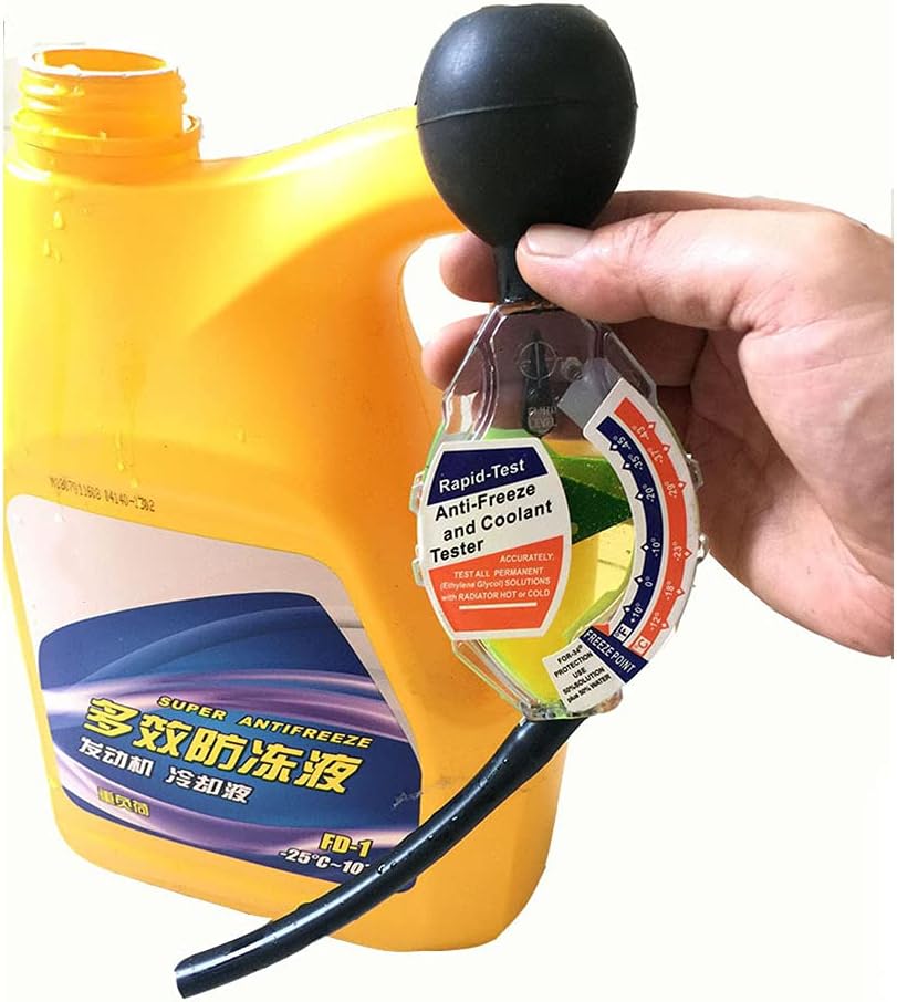 Coolant Tester Accessory Automotive Anti-freeze Coolant Hydrometer Tester Vehicle Car Hydrometer Tester