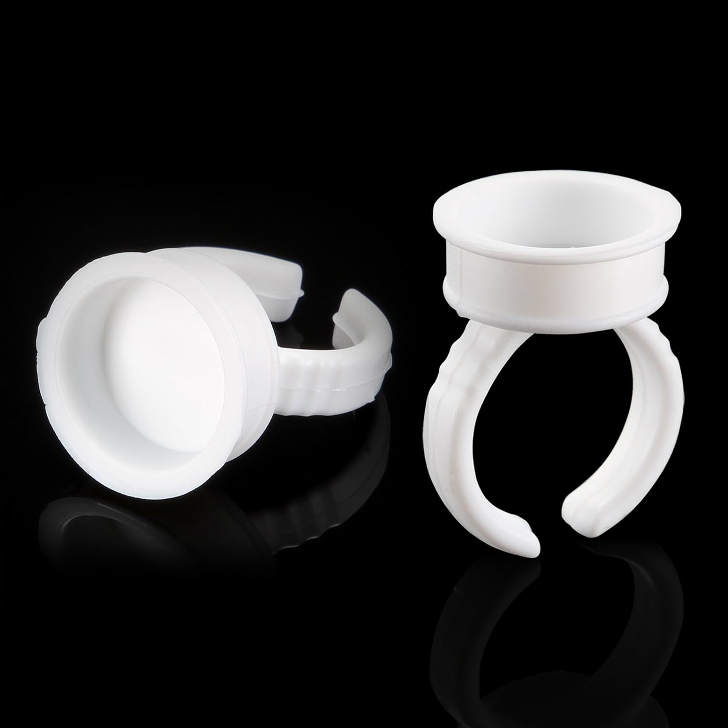 Baisidai 50PCS Disposable Plastic Nail Art Tattoo Glue