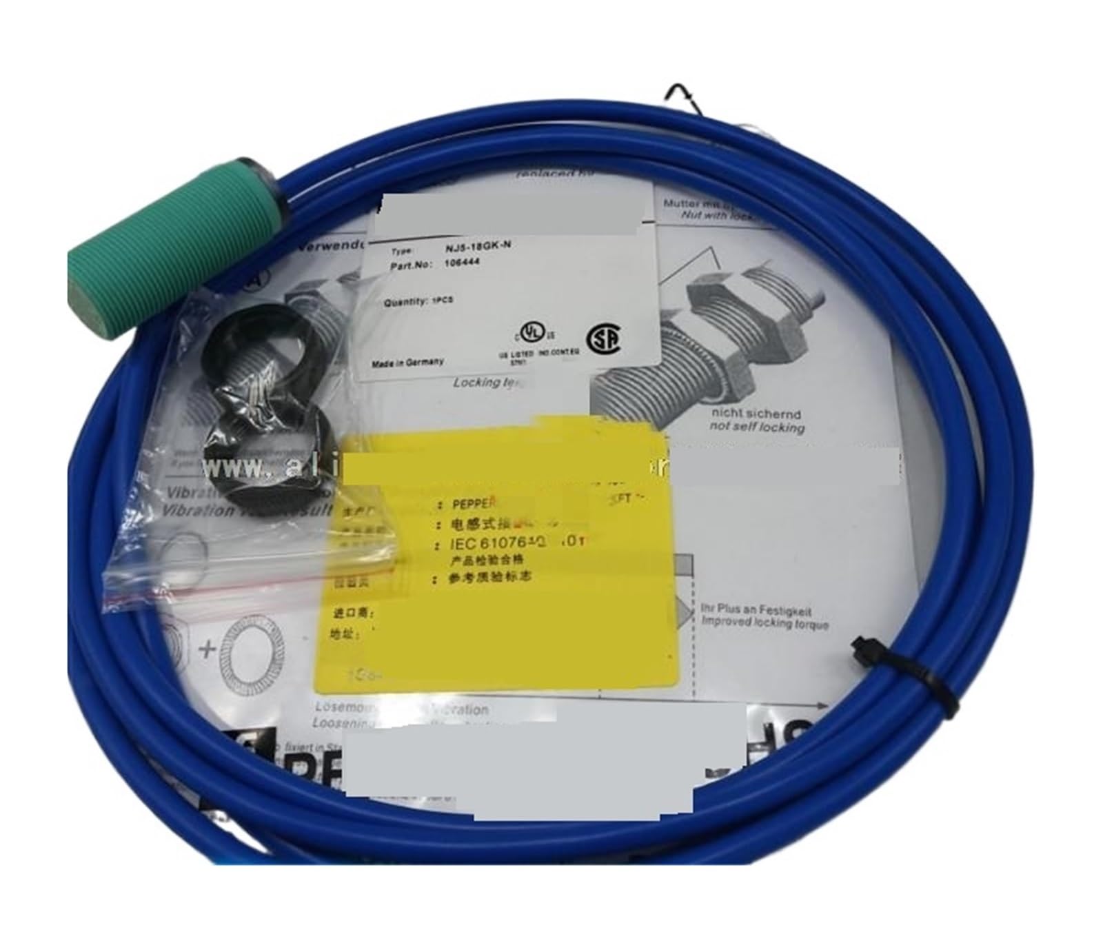 NJ5-18GK-N switch sensor boîtier robuste haute précision - 2