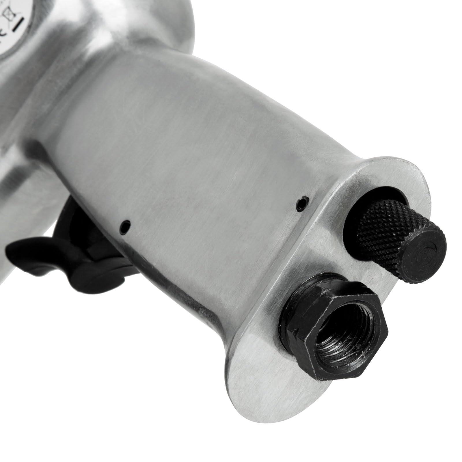 EBERTH Scalpello pneumatico Martello pneumatico con set di utensili, set con 10 pezzi, scalpello pneumatico da 175 mm, 4500 colpi/min, incl. 5 accessori, attacco da 1/4 di pollice