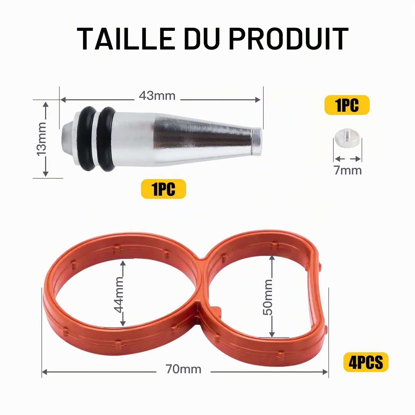 kit suppression clapet admission N47 N47S, bouchon admission pour collecteur admission 11618507239 Pour E81 E87 E88 E82 E90 E90_LCI E91 E91_LCI E92 E93 E60_LCI E61 X1_E84 X3_E83_LCI
