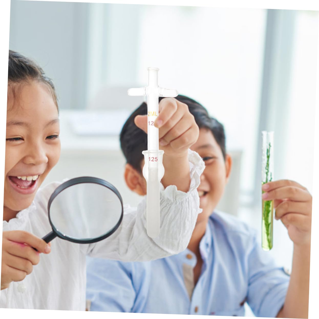 Amosfun 5 Sätze Zubehör Für Laborgläser Laborhomogenisatoren Schleifen Klein Stößel Zubehör Für Laborglaswaren Experiment Liefert Gewebehomogenisator Aus Glas Transparent 2 Stück * 5