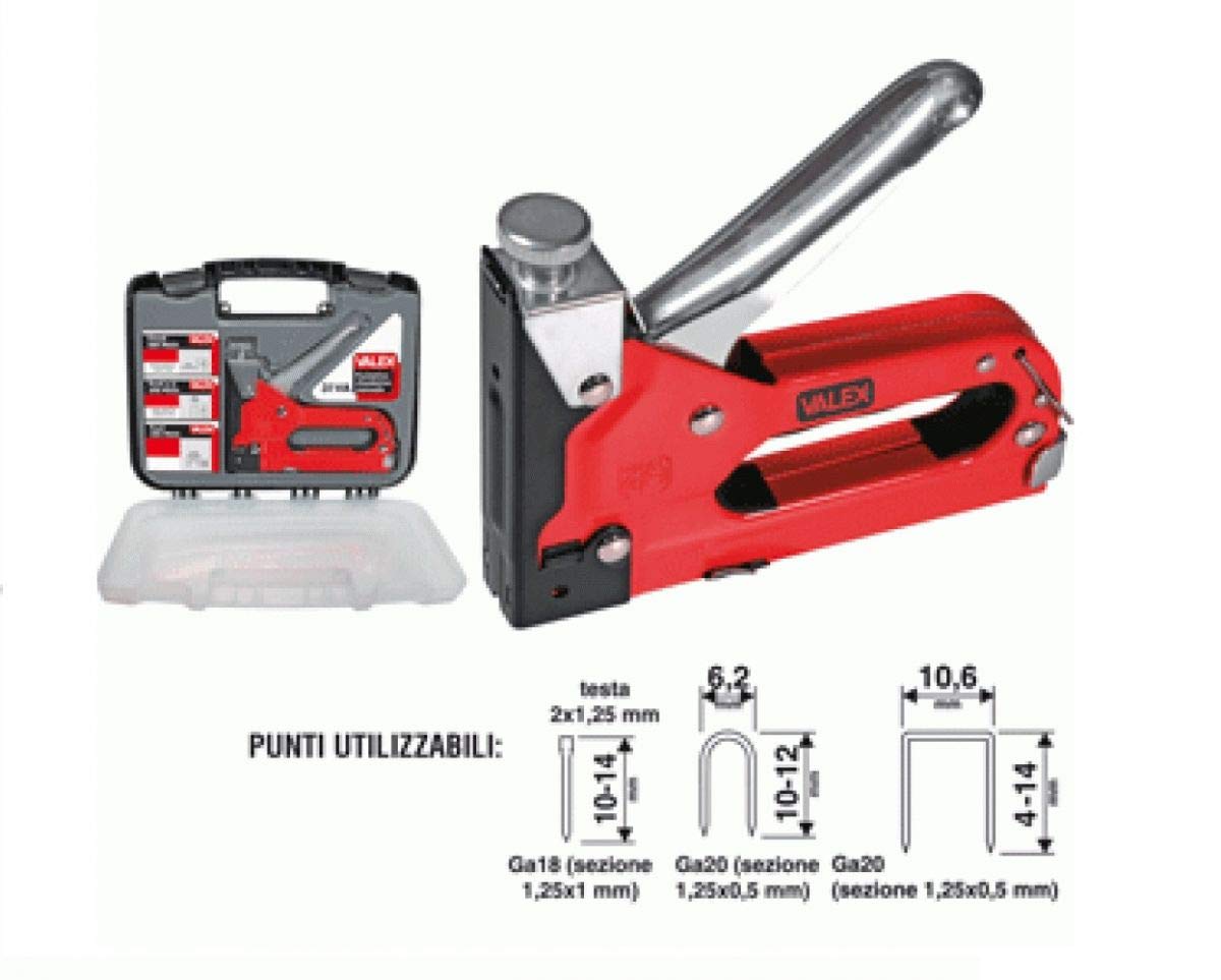 Valex Puntatrice Chiodatrice Manuale 31VA
