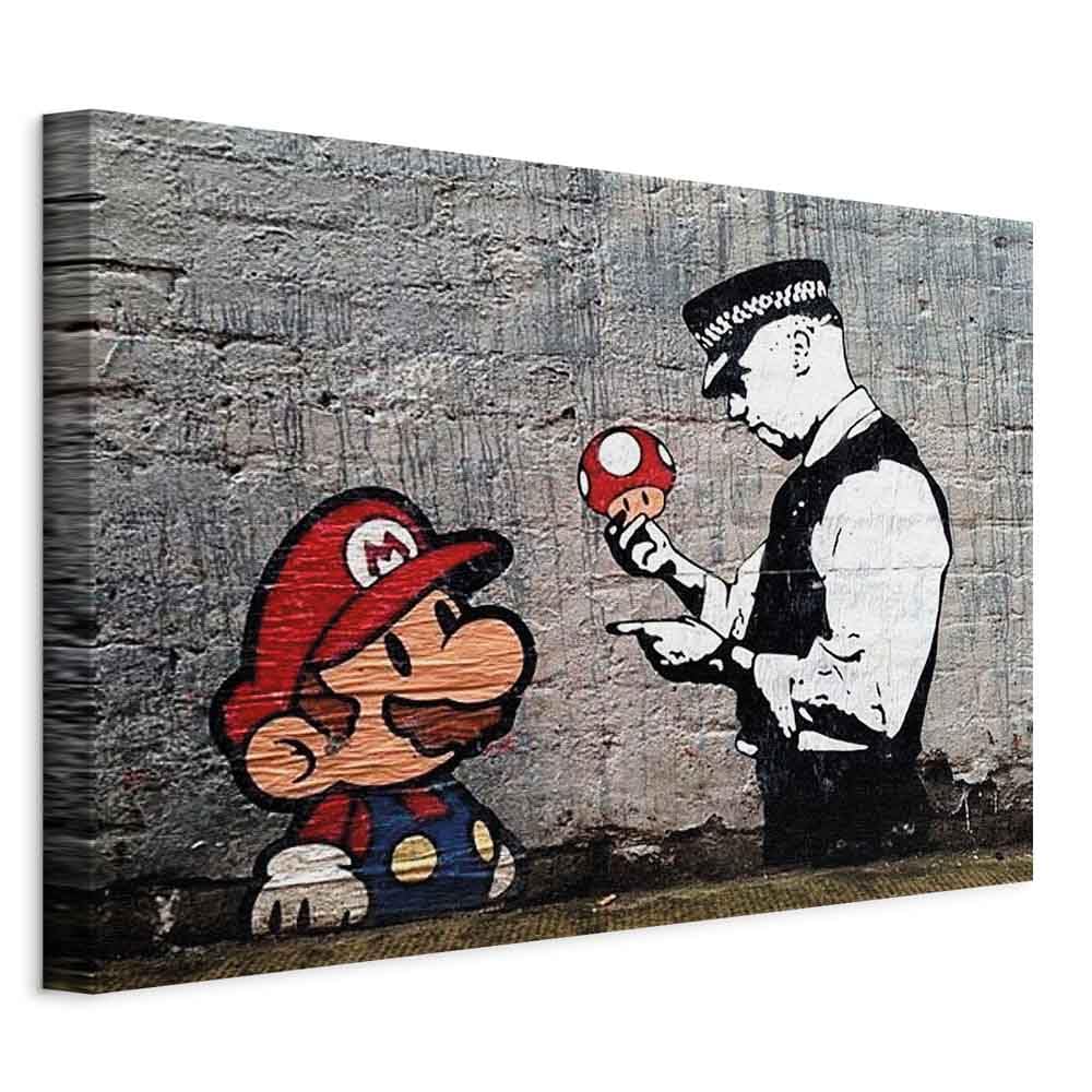 B&D XXL - Quadro Acustico Moderno Street Art 1 pezzo schiuma acustica Quadri Moderni Camera da Letto Matrimoniale - Stampa su Tela - Pannelli Fonoassorbenti Decorativi - Fonoassorbente Acustiche