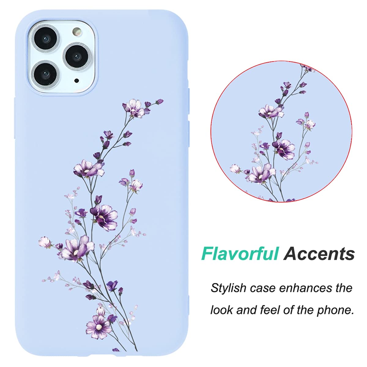 Cover In Silicone Morbido Con Coperchio Per Iphone 13 Pro Max (6.7) Colore Viola