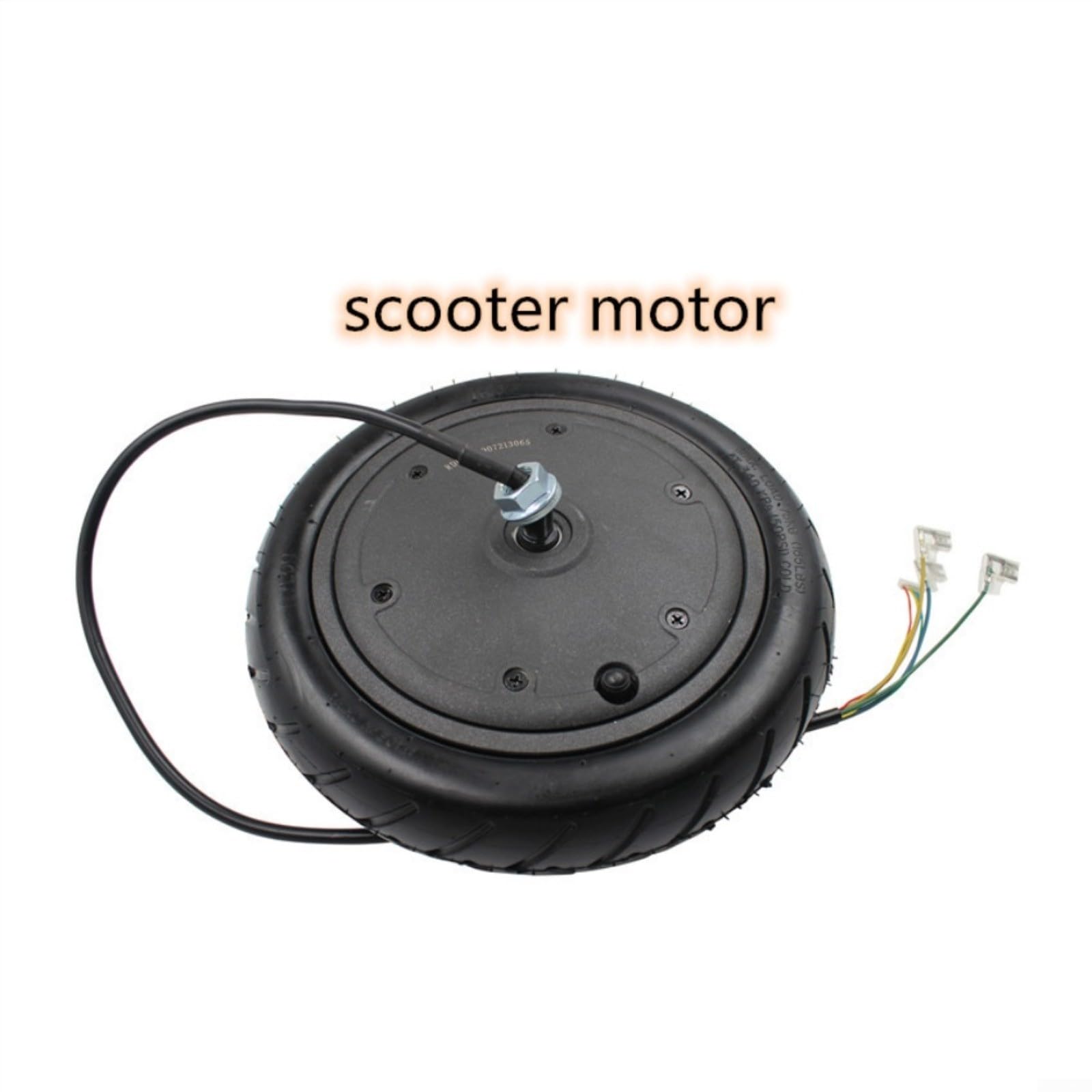 Motor de repuesto de 250 W con scooter eléctrico de neumático de 8.5 pulgadas, unidad de accionamiento de alto rendimiento, color negro
