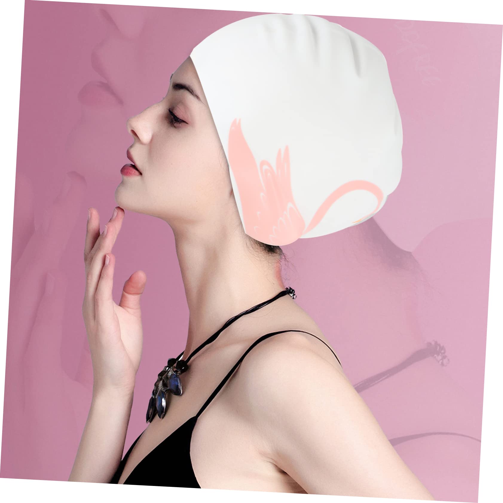 Cuffia Piscina Donna Copri Orecchie, Silicone 2 Pezzi