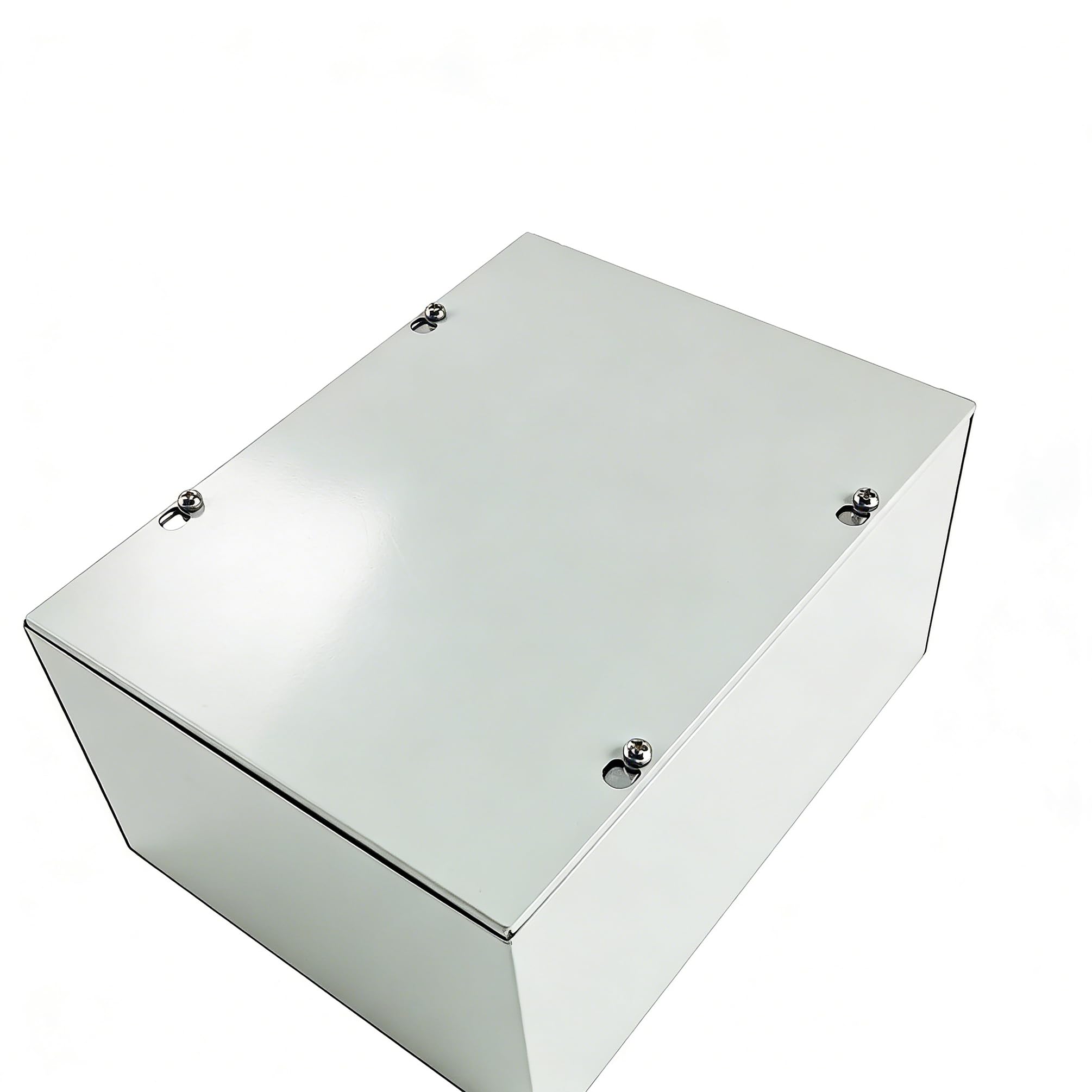 FixtureDisplays® Sheet Metal Junction Box with Lift-Off Screw
