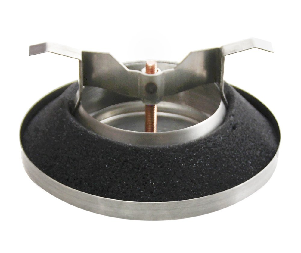 LG-100 TEE W Deckenlüftungsgitter – Zuluft/Abluftgitter, Stufenlos Regulierbar, Rohranschluss DIN 100, Weiß
