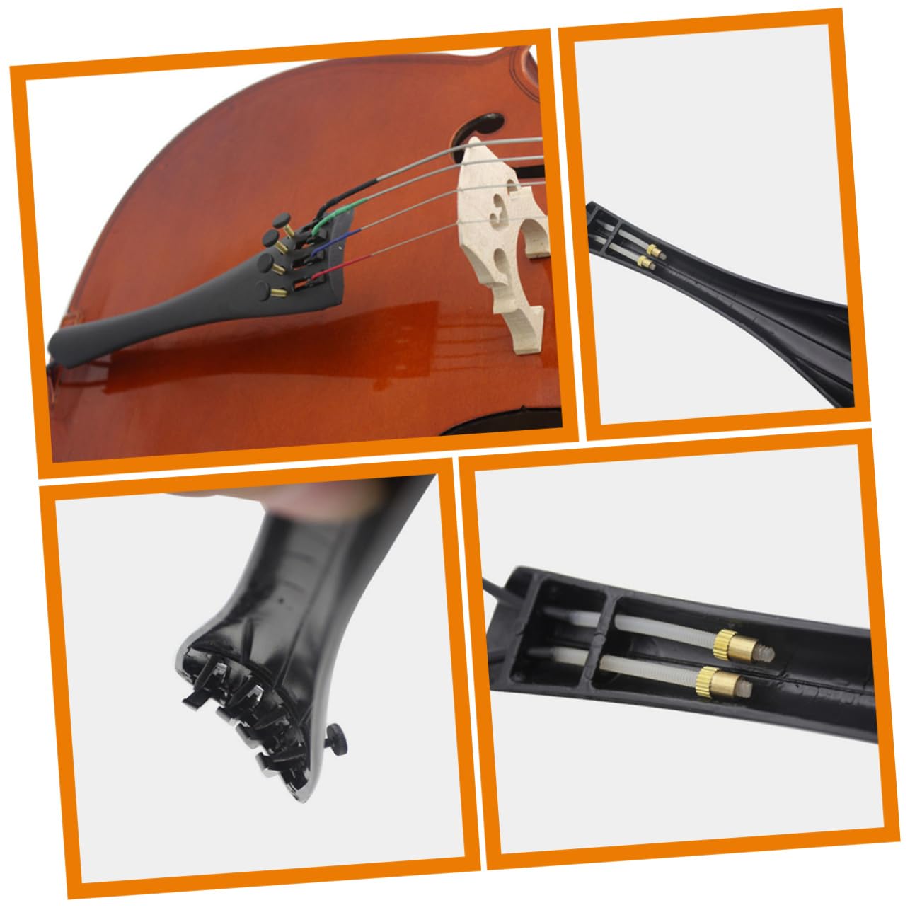 ifundom 4sets Accessori Per Violoncello Pannello e Cordiera Per Musicisti Professionisti e Appassionati Di