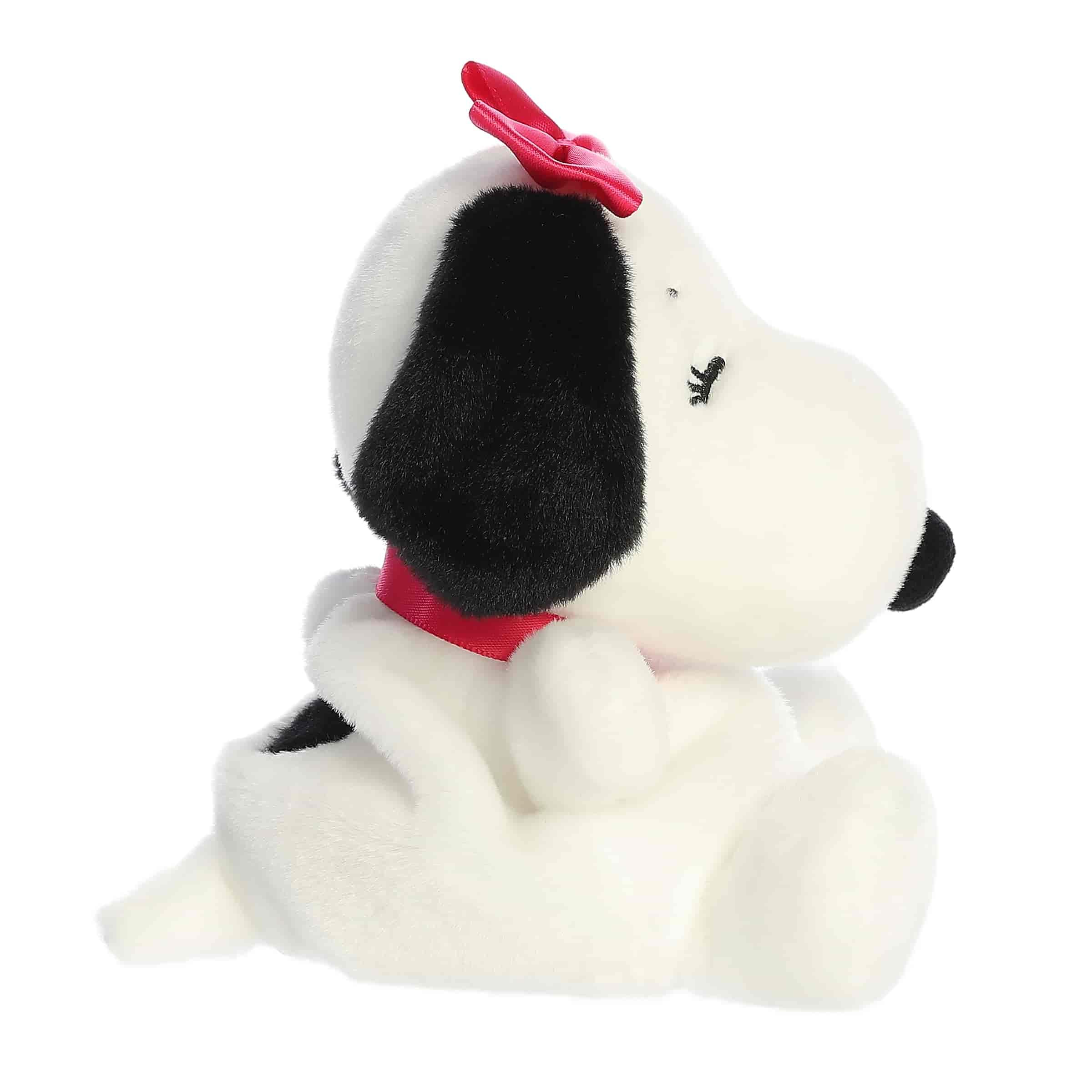 Aurora Adorable Peanuts Belle Palm Pals Peluche - Giocattoli con licenza ufficiale per tutti i fan di Snoopy - Regalo nostalgico per adulti e feste di compleanno - Bianco 12,7 cm