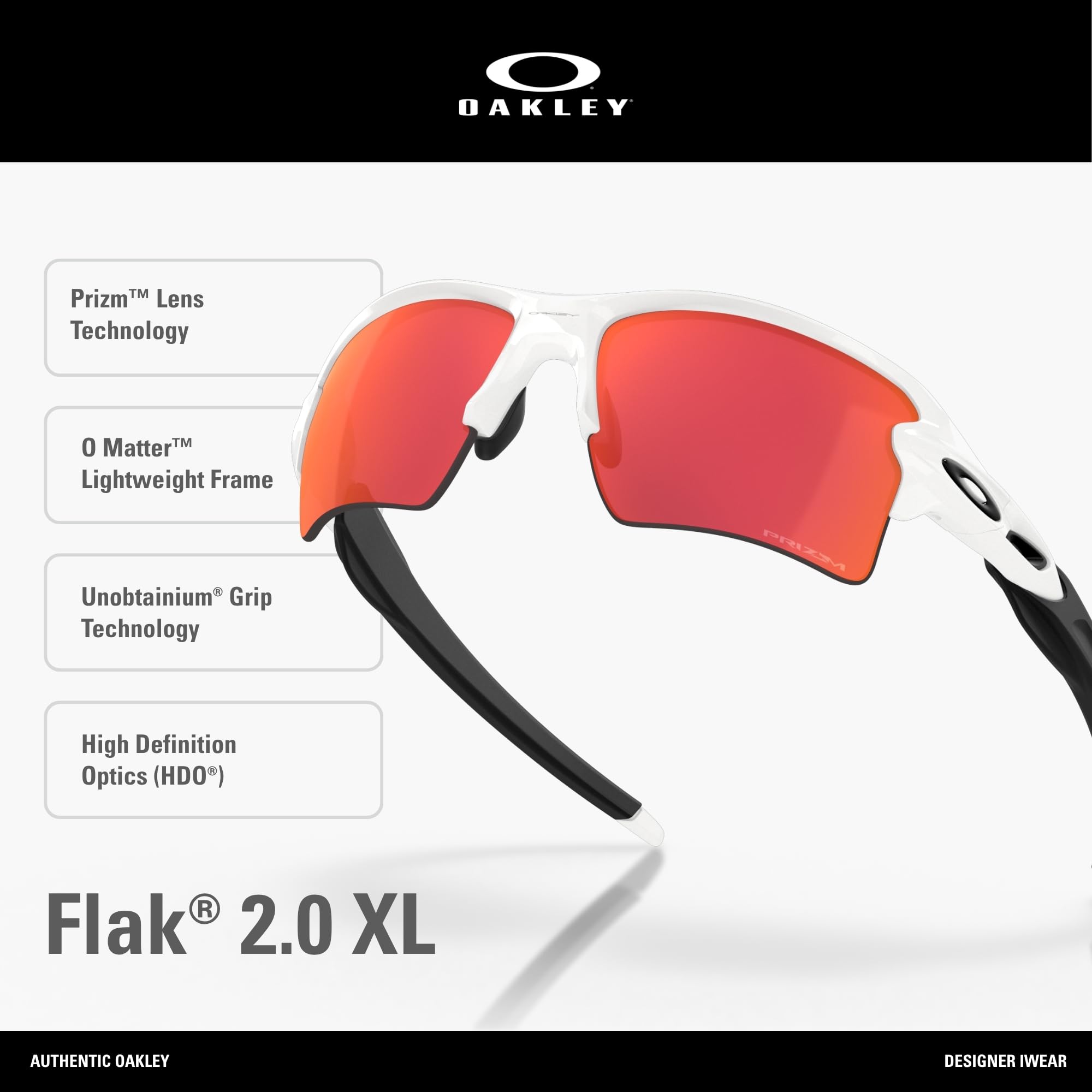 Oakley Unisex Flak 2.0 Xl Ohrsocken/Nasenstück-Set (1er Pack)