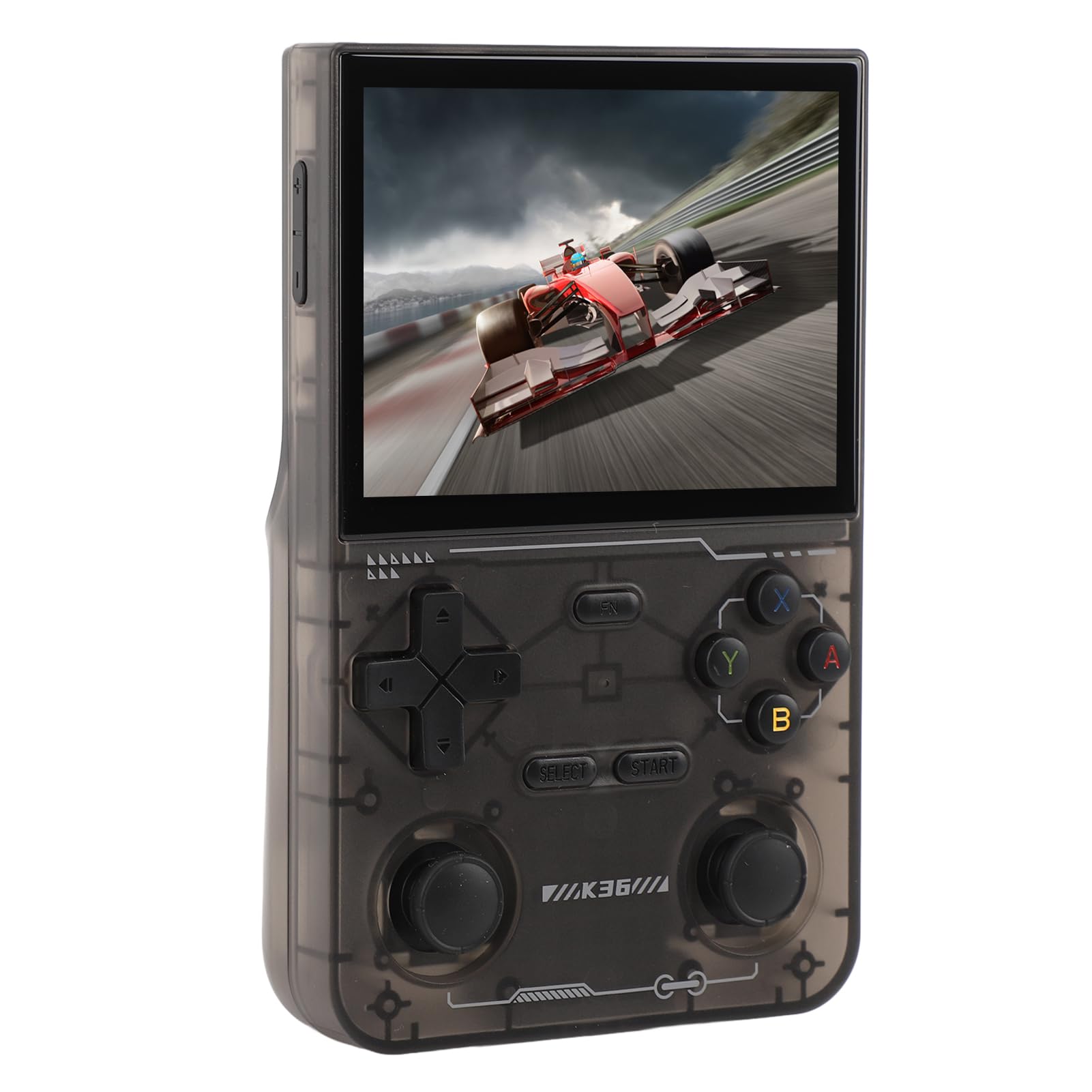 Yctze Joystick Reproductor de Juegos Portátil Pantalla de 3,5 Pulgadas Tarjeta de Memoria 64G para CPS1 CPS2 CPS3FBA Consola de Juegos Portátil Retro con Pantalla 640x480 Batería de