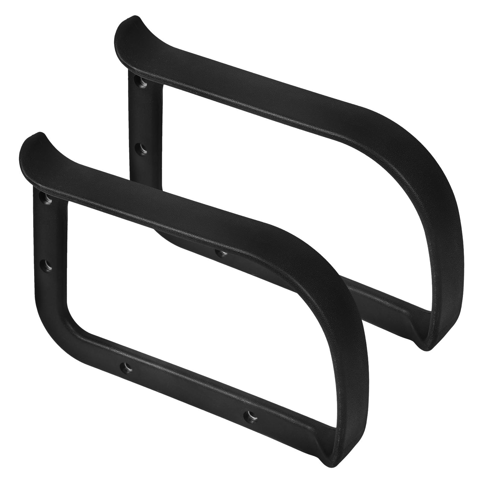 SHERCHPRY 2 Stück Bürostuhl Armlehnen Ersatz Robust für Drehstuhl Schwarz
