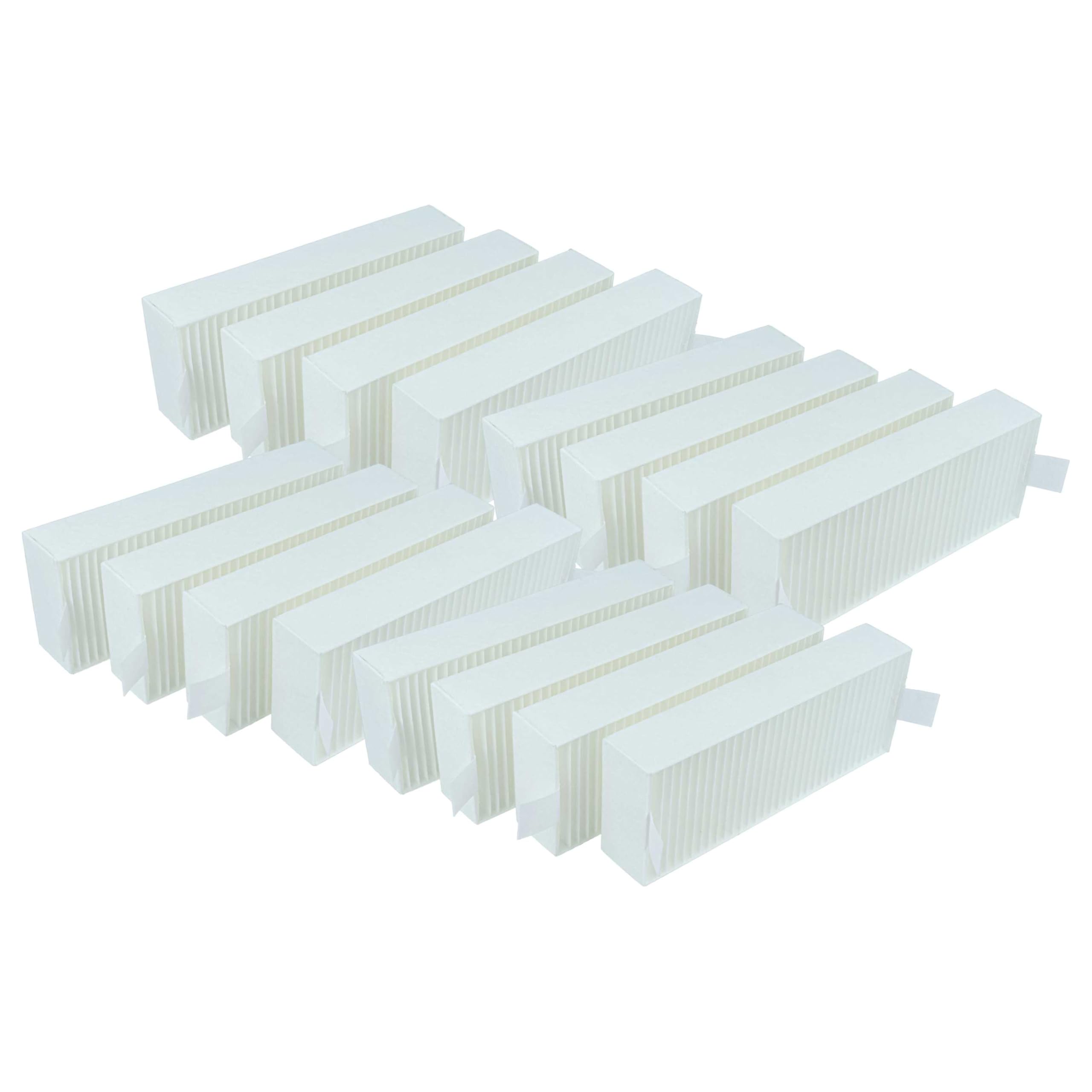 vhbw 16x Filter Filter compatible with Siemens ED851FQ15E/01, ED811FQ15E/20, ED811FQ15E/03, ED851FQ15E/03, ED851FQ15E/02 Extractor Fan filter paper
