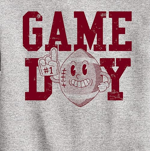 Instant Message - Game Day Football - Toddler & Youth Crewneck Fleece Sweatshirt3