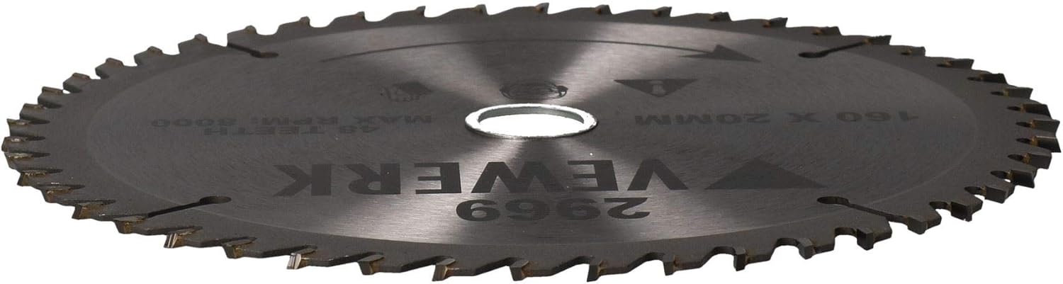 160mm x 20/16mm 48T TCT Circular Saw Blade Tungsten Carbide Tipped Cutting