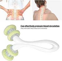 Vista 5 de Ymiko Levantamiento reafirmante que adelgaza la herramienta del rodillo del masaje para el brazo de la cintura de la pierna, mango del arco, diseño