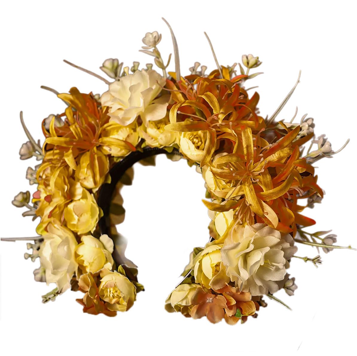 Delicato cerchietto per capelli con fiore per matrimonio, festival, ghirlanda per capelli tradizionale cinese per ogni occasione