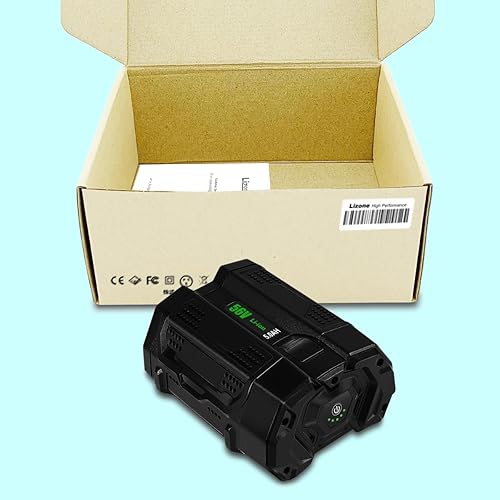 Miniatura 6 de BA2800T-B - Batería de repuesto de 56 V y 5.0 Ah para batería de iones de litio de 56 voltios, compatible con batería EGO Tools de 56 V, 5.0 Ah,