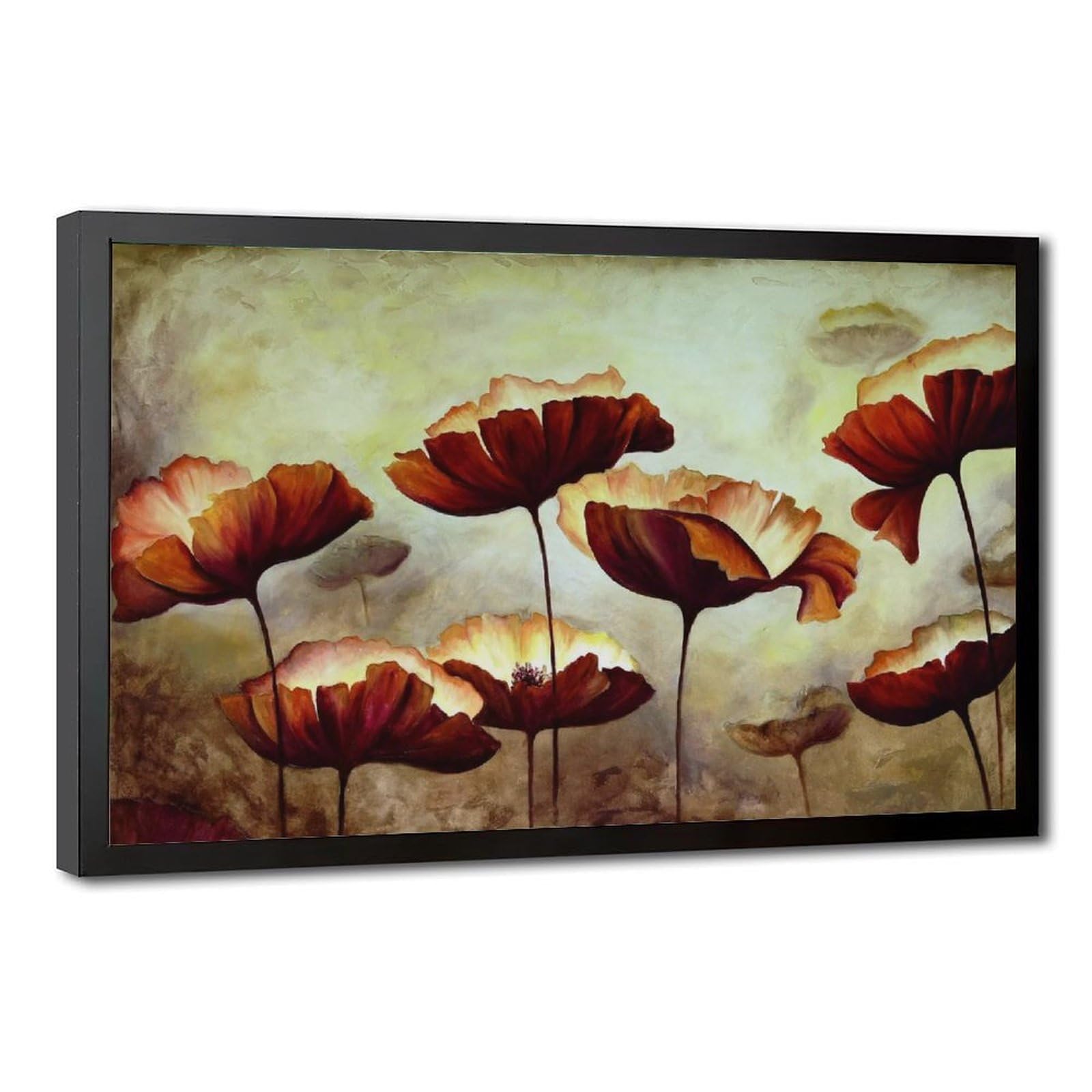Bareronor Flowers Poster Canvas Poster Bedroom Decor Landscape Office Room Decor Gift 20" L X 30" W