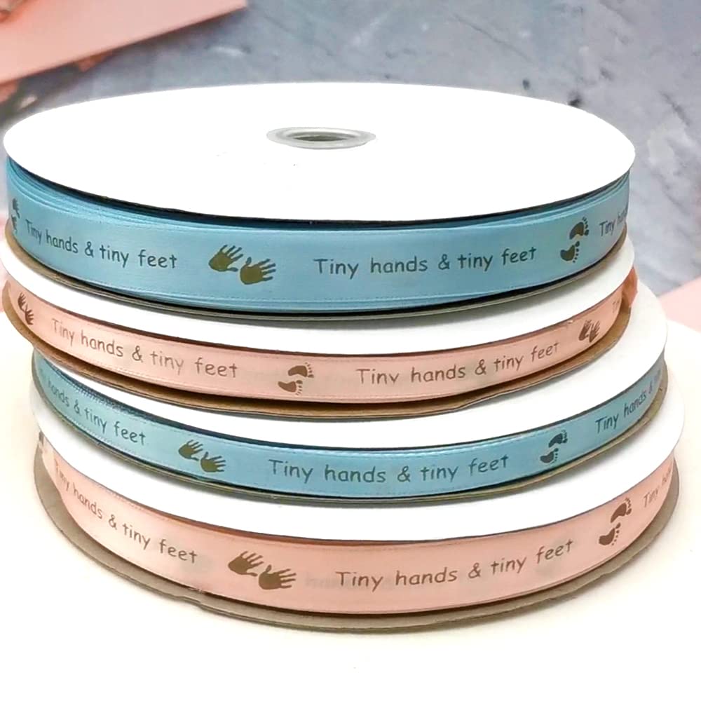 Cinta personalizada de satén con nombres personales, cintas de seda impresas personales para panadería y tienda de flores, cintas personalizadas personalizadas para regalos (cinta de 75 mm, 45 m)
