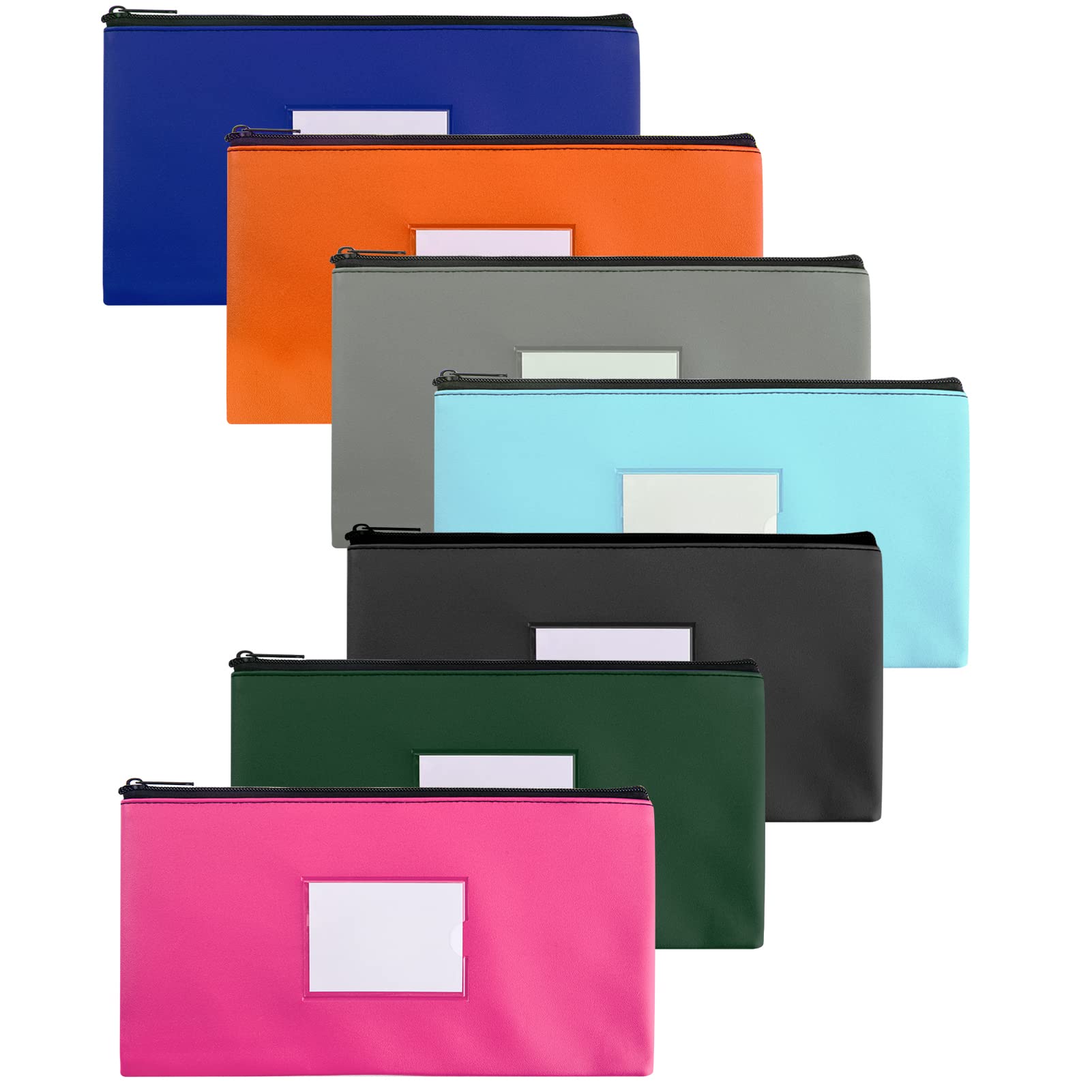 Amazon.com: NICKANG 7 Pack Money Bags with Zipper for Cash | 11.25