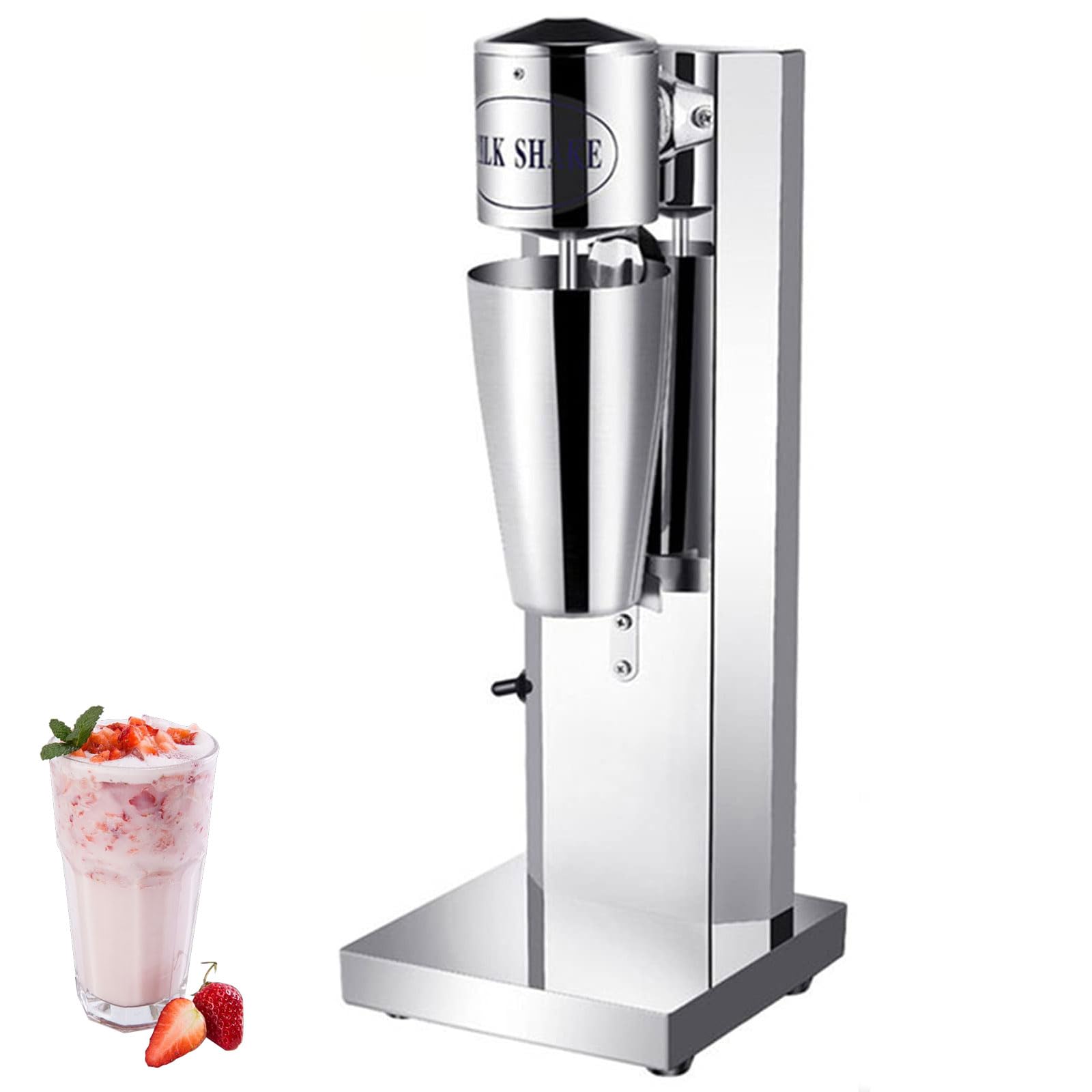 Komercyjna Maszyna do Milkshake'ów 800ml, Mikser do Napojów, 2 Prędkości
