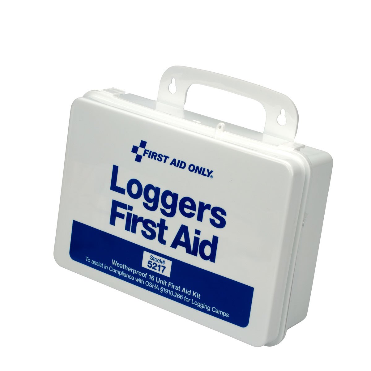First Aid Only 5217 25-Person Weatherproof Plastic Forestry Loggers First Aid Kit, 66 Pieces First Aid Only 5217 25-Person Weatherproof Plastic Forestry Loggers First Aid Kit, 66 Pieces