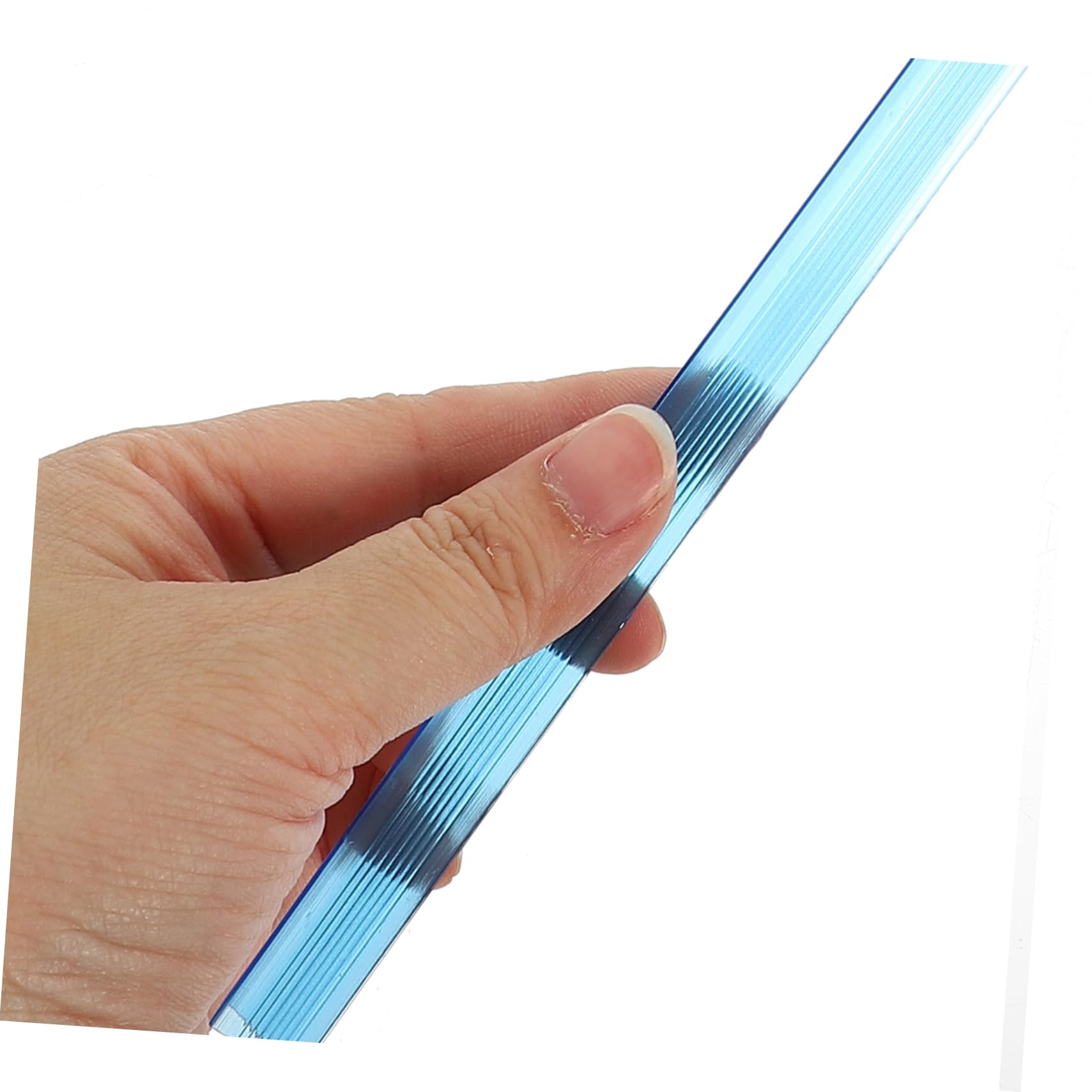 10 Pièces Barres Coulissantes Transparentes Plastique Pour Documents