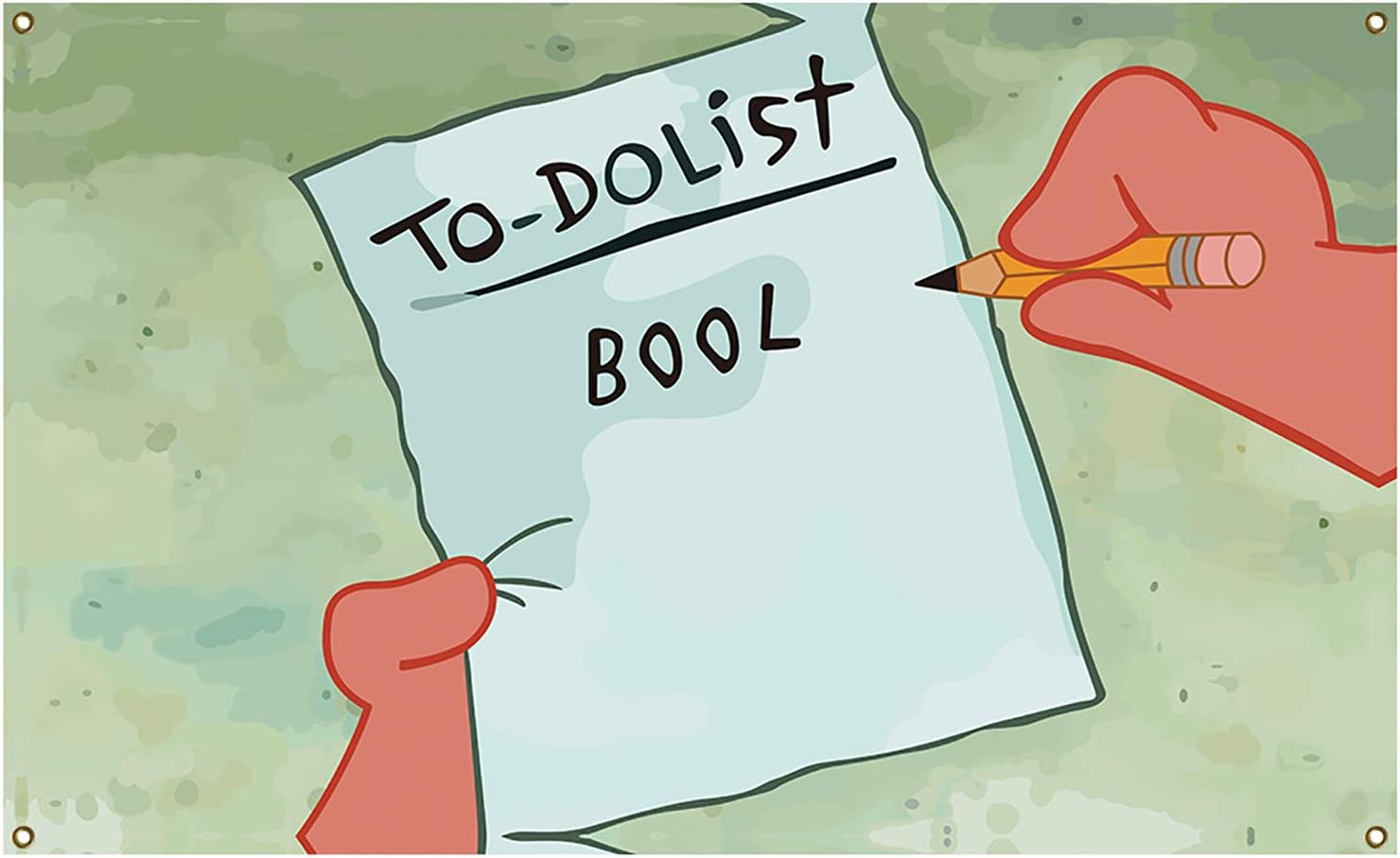 N/N to Do List Bool Flag Indoor and Outdoor College Dorm