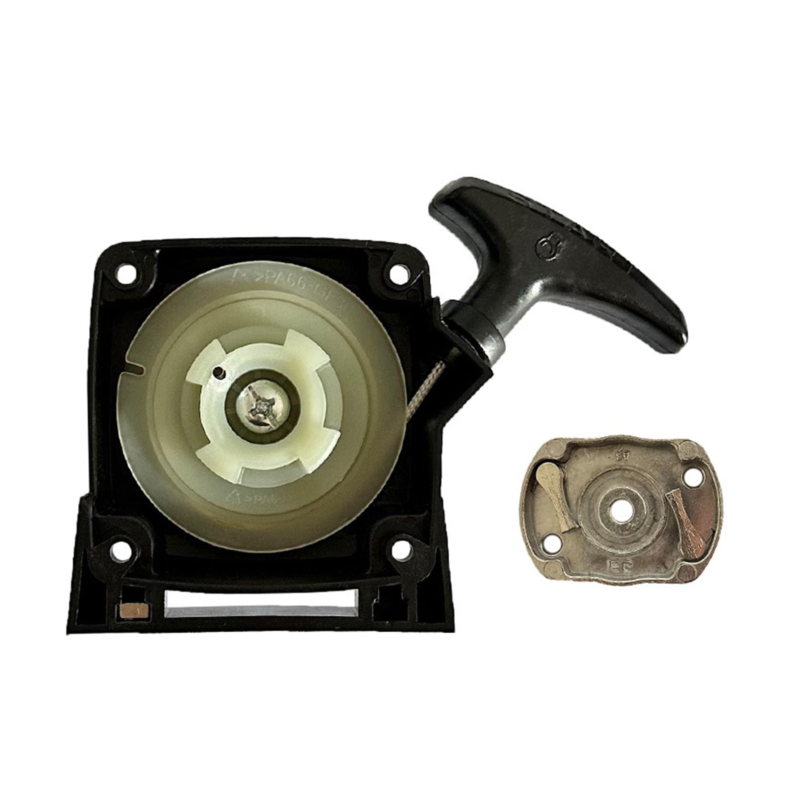 Apglsxy B Reinforced Metal Design Recoil Starter Replacement Pull Starter For Tj45 Tj45e Models Rewinds Starting Recoil Assembly