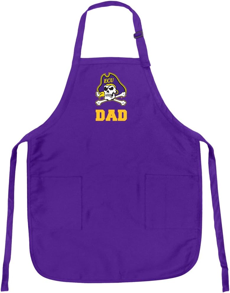 Broad Bay East Carolina Dad Aprons Proud ECU Parent Apron MADE IN AMERICA for Him Men