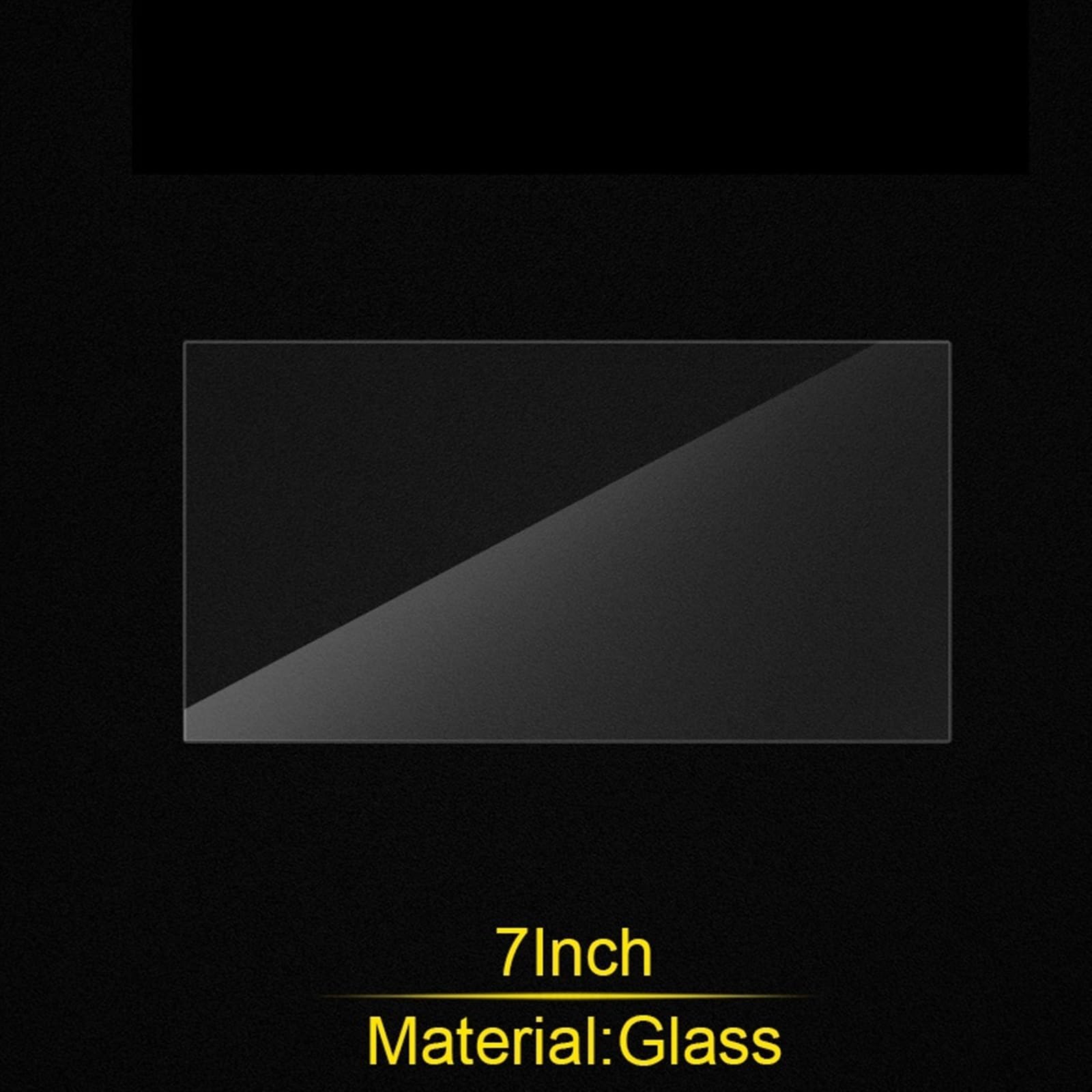 MObyat Kompatibel Mit Peugeot Für 208 2008 2019 2020 2021 2022 2023 7 Zoll 10 Zoll Displayschutzfolie Aus Gehärtetem Glas, Auto-GPS-Navigationsbildschirmfolie (Color : 7inch)