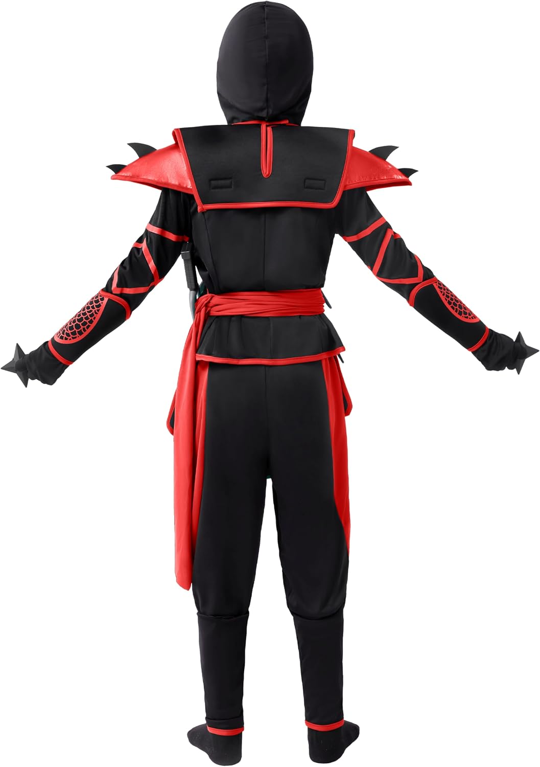 Spooktacular Creations Kids Halloween Ninja Costume, Boys Ninja Outfit for Toddler Halloween Costume Dress Up Party Parties