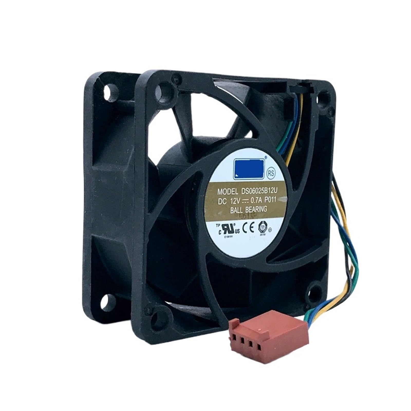 IVEKYKIBC DS06025B12U P011 60mm 6cm DC 12V 0.70A Cooling Fan 60X60X25mm