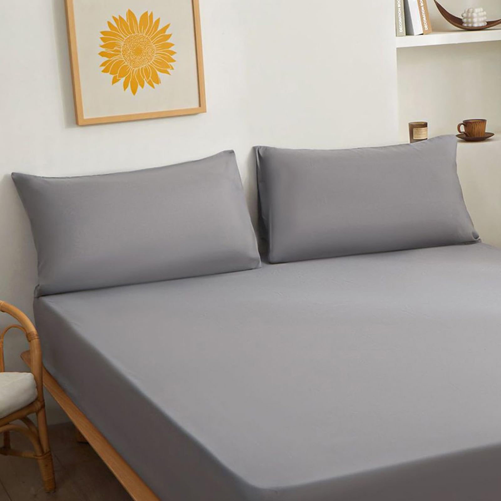 Side Sleeper Pillows for Adults Chill Cooling Body Pillowcase for Hot Sleepers Breathable Velvet Soft Full Length Pillow
