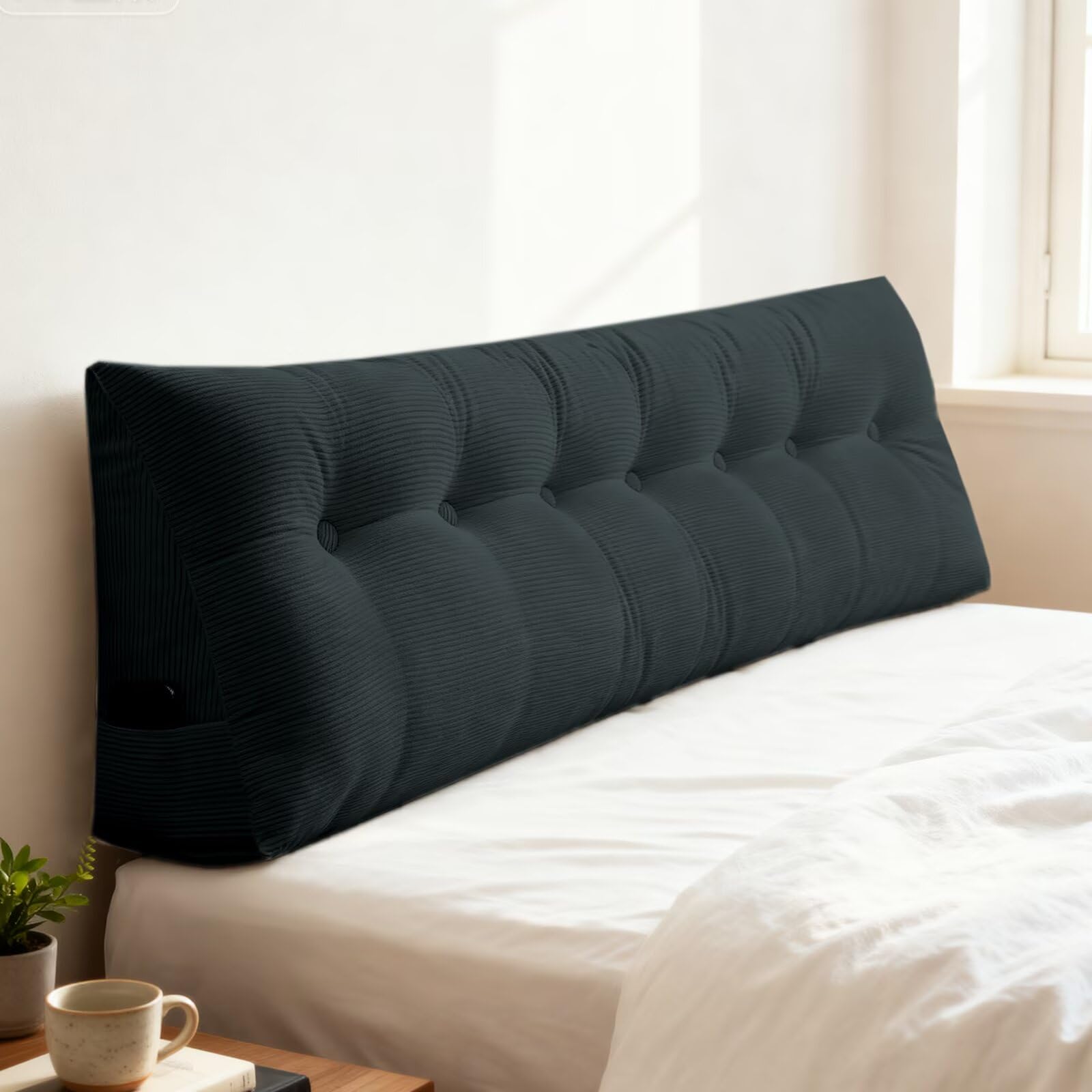 Shuyeon Wedge Pillow Headboard King