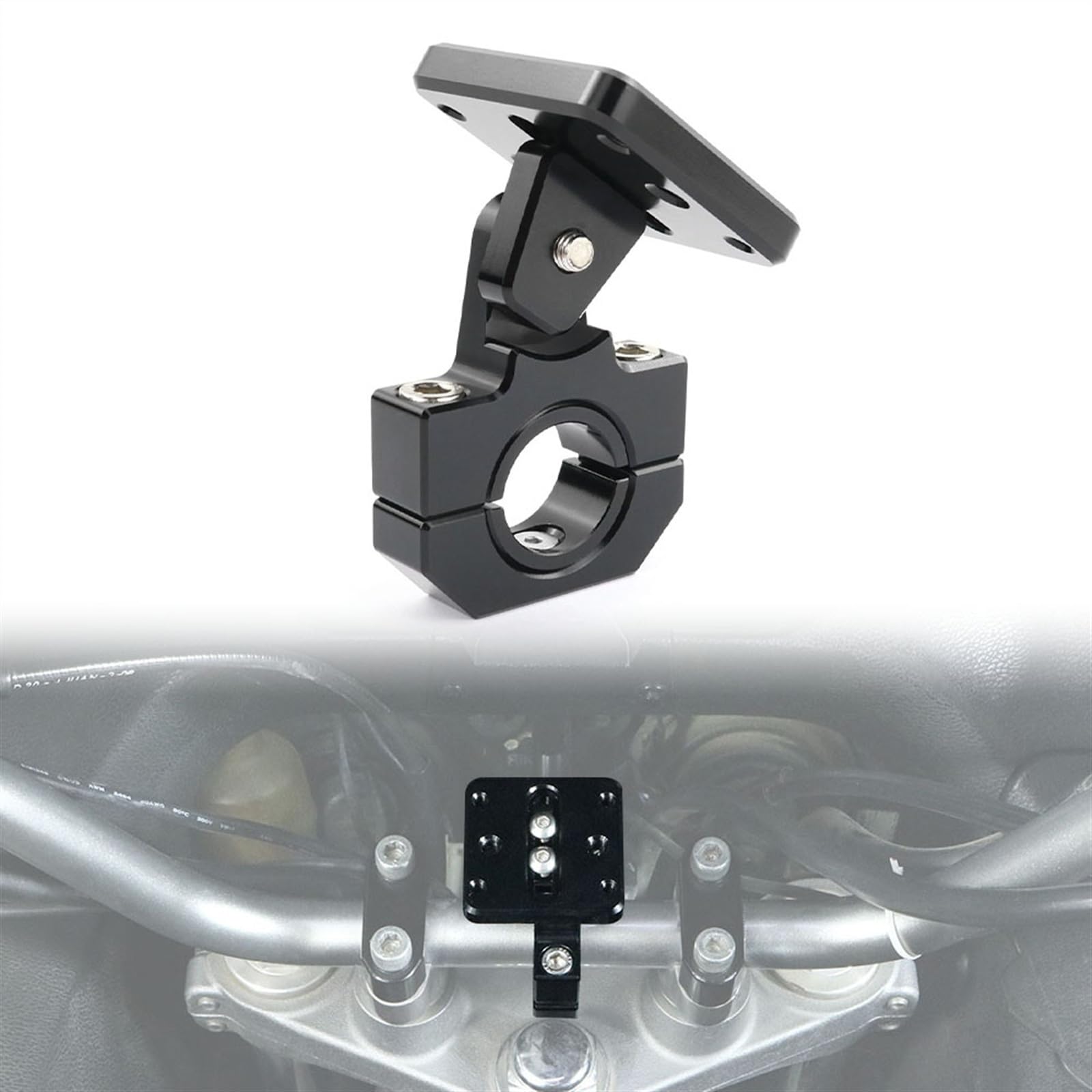 Soporte De Navegación GPS 22mm 28mm Manillar para Aprilia Caponord 1200 2015 2016 2017 2018 2019 2020 2021 2022 2023