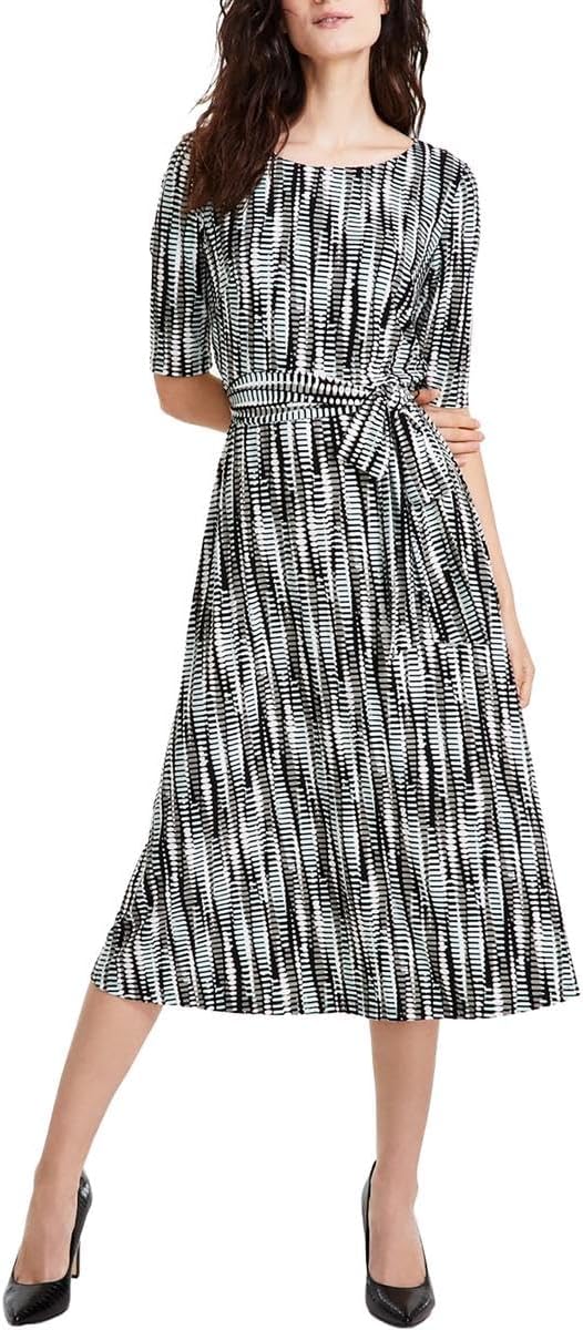 Kasper Womens Fit and Flare Dress