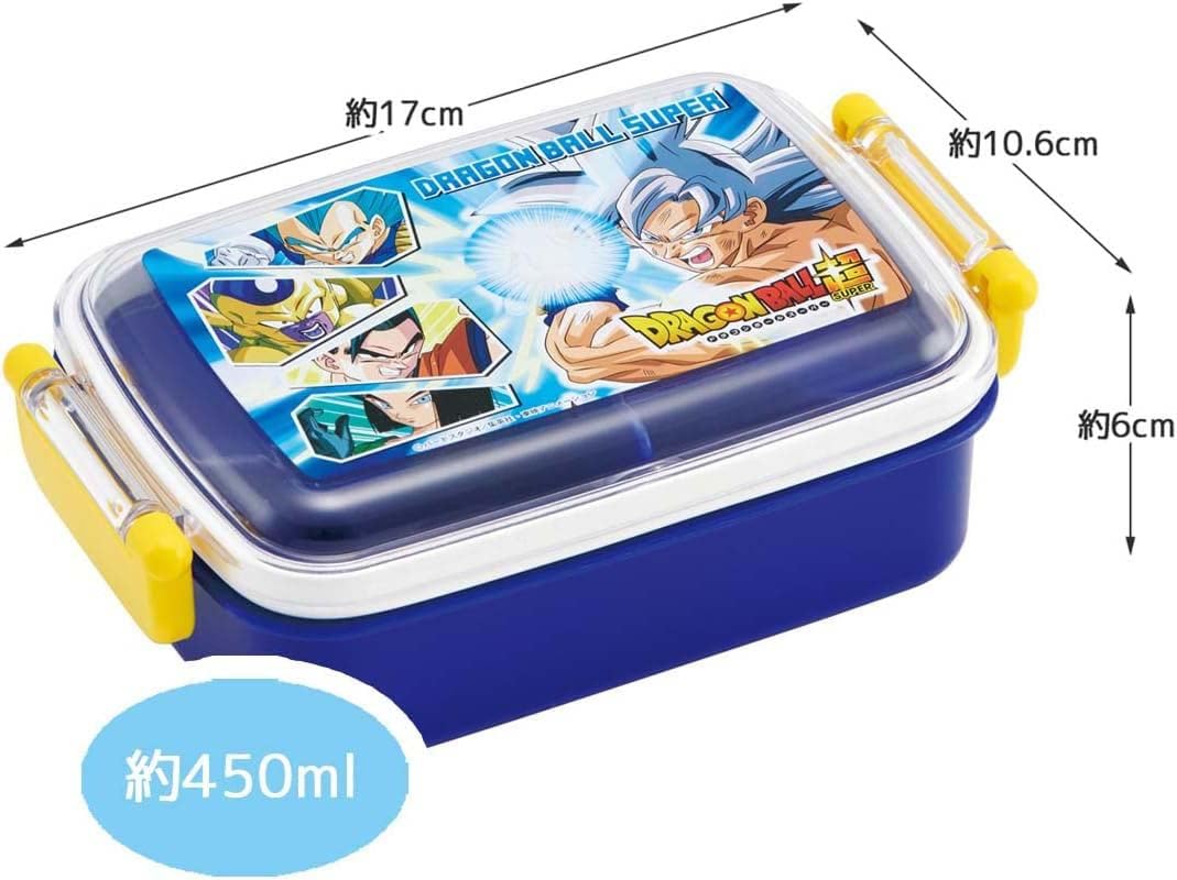 ドラゴンボール　弁当　財布　コップ　3段プラチェスト　プールバッグ　箸　おしぼり Amazon｜スケーター(Skater) 弁当箱 450ml ドラゴンボール 超 23 抗菌