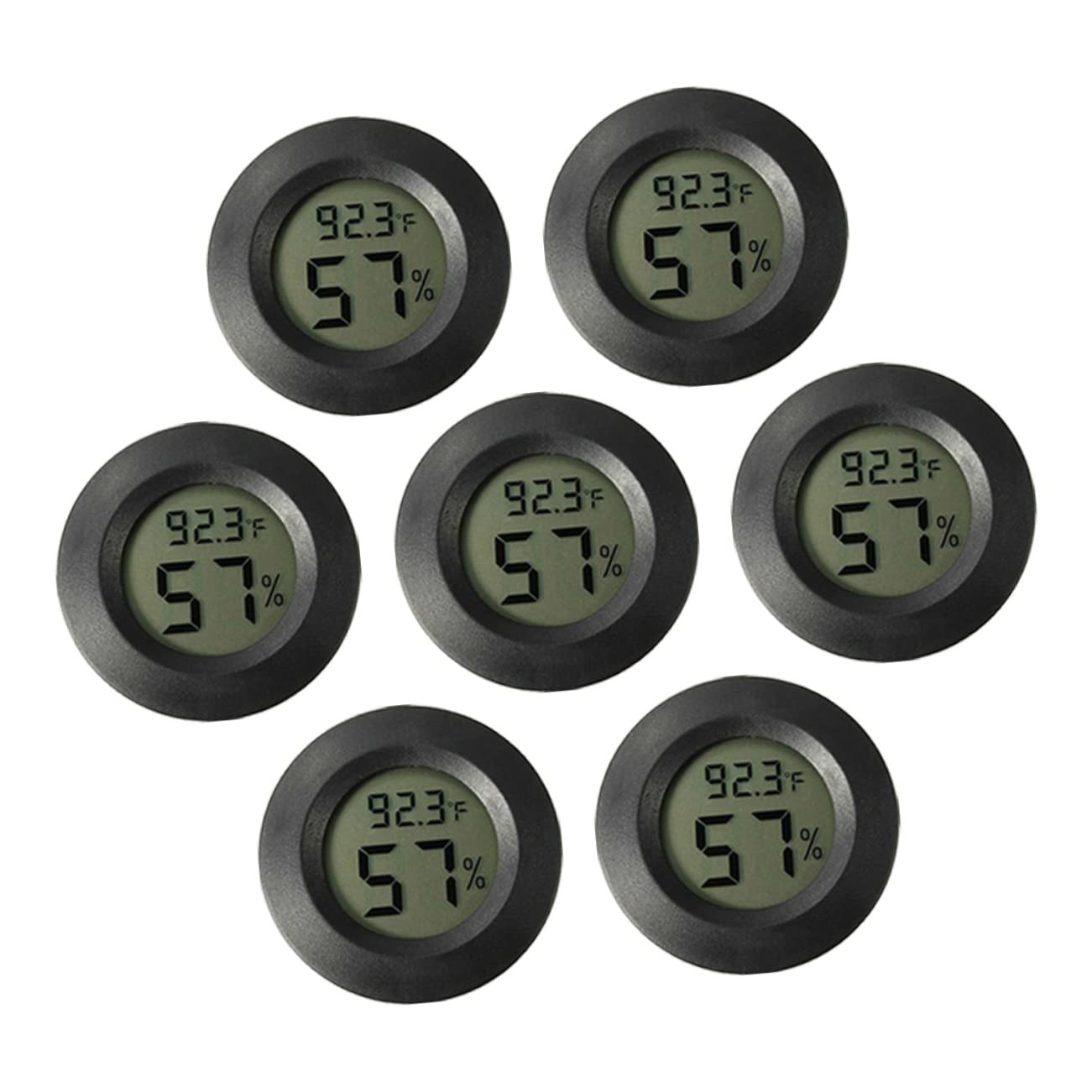 YARNOW 21piezas Higrómetro Digital Mini Para Terrarios Medidor De Humedad y Temperatura Para Reptiles De y Portátiles